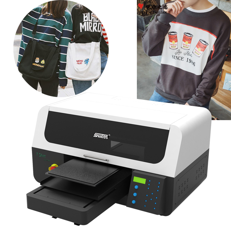 Commercial Printing Machine For Clothes - DTG เครื่องพิมพ์สําหรับเสื้อผ้า 40 ซม.* 60 ซม.โดยตรงเสื้อผ้าเครื่องพิมพ์