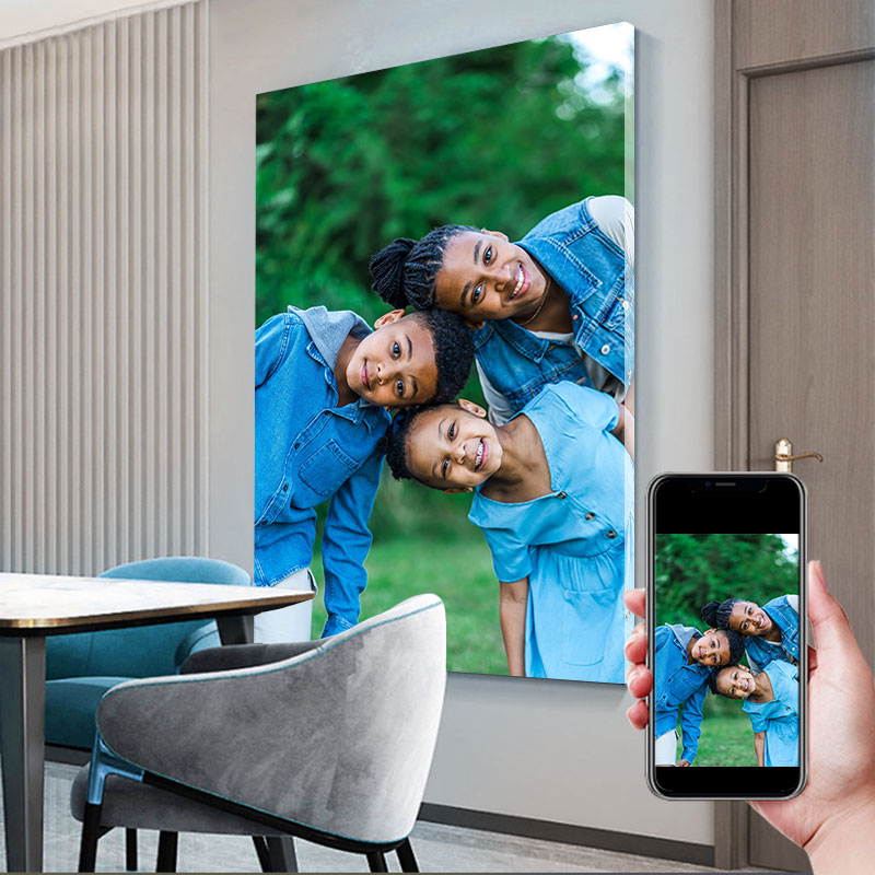 Commercial Printing Options - พิมพ์ภาพถ่ายตามสั่งบนโปสเตอร์ไม้เนื้อแข็ง พร้อมกรอบ DIY หรือแบบไม่มีกรอบ สำหรับภาพครอบครัว งานแต่งงาน