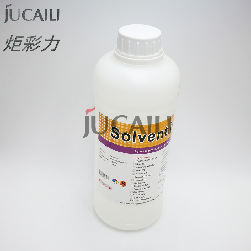 Printhead Dx5 Epson - น้ำยาทำความสะอาด1000มล. จาก Jucaili สำหรับ XP600เอปสัน/DX5/DX7/I3200หัวพิมพ์สำหรับเครื่องพิมพ์หมึกตัวทำละลายที่เป็นมิตรกับสิ่งแวดล้อม