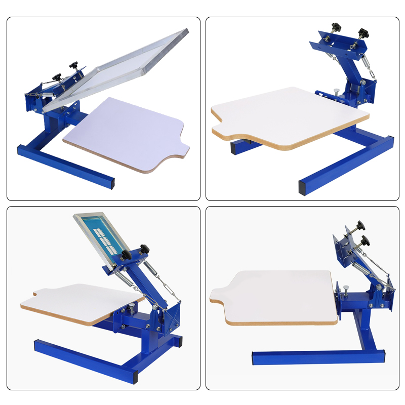 เครื่องพิมพ์สกรีนแบบมือถือ ขาว - Commercial Printing Machine For Clothes บทวิจารณ์และราคา