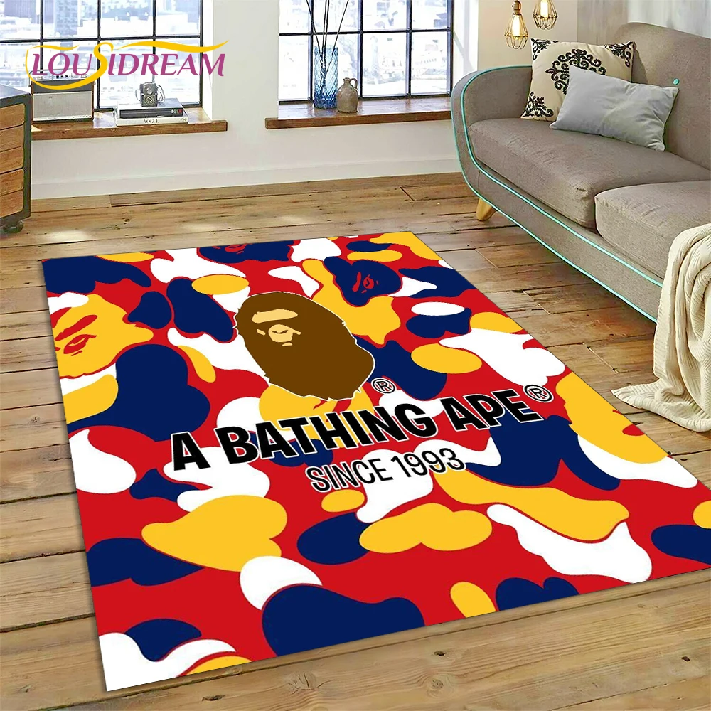 พรมแฟชั่น 3 มิติ ลาย B-BAPE สำ - Commercial Printing Machine For Sale บทวิจารณ์และราคา