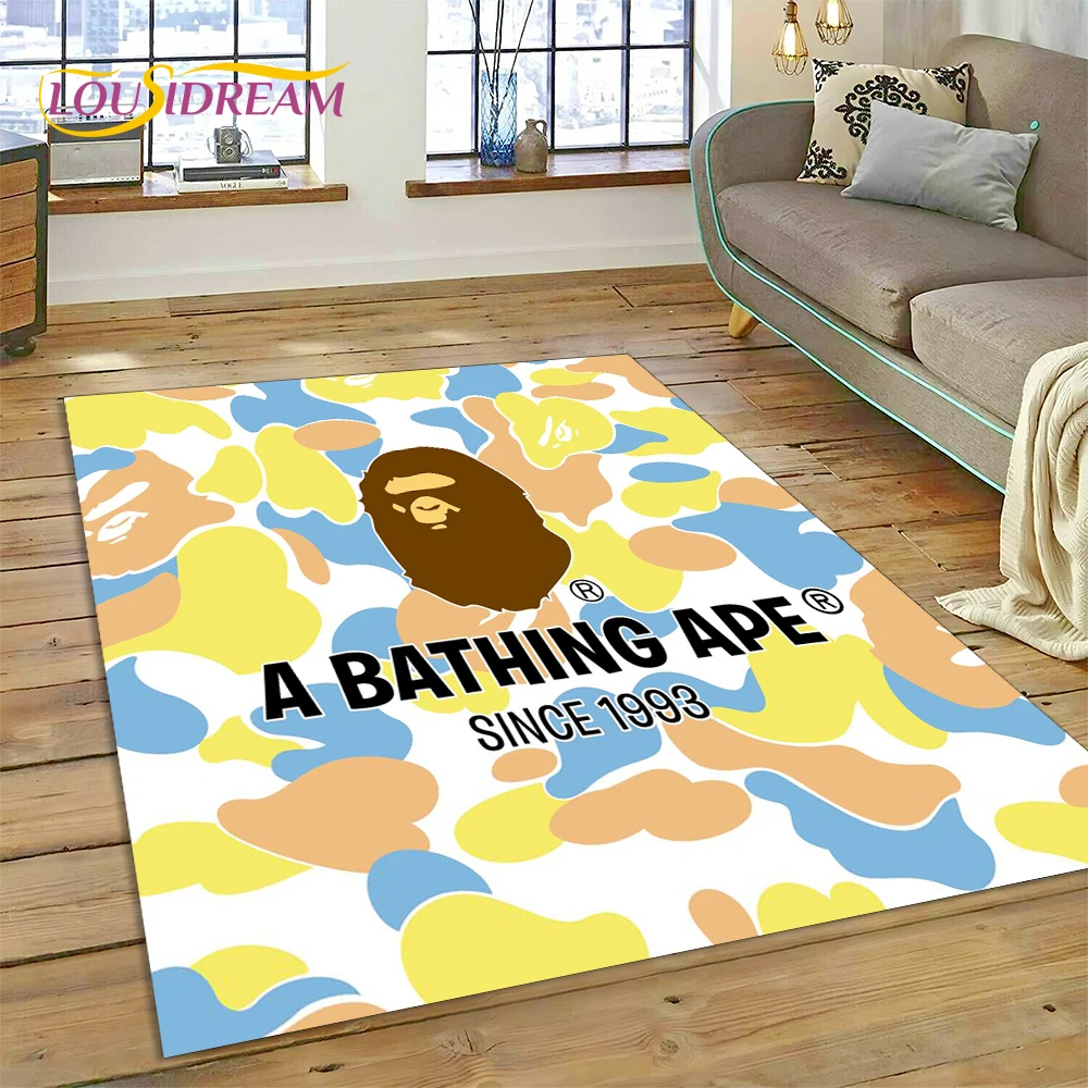 พรมแฟชั่น 3 มิติ ลาย B-BAPE สำ - Commercial Printing Machine For Sale บทวิจารณ์และราคา