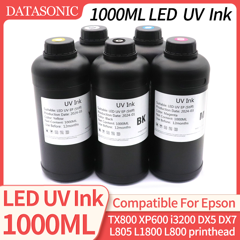 1000ML LED UV หมึกสําหรับ TX80 - Printhead Dx5 Epson บทวิจารณ์และราคา