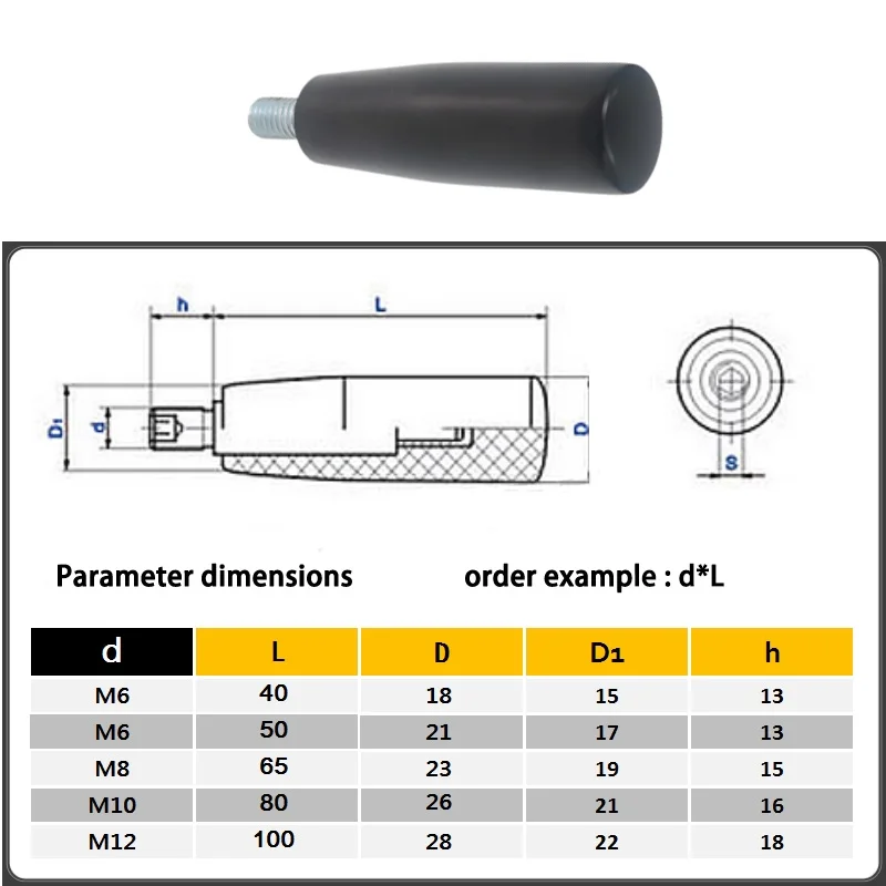 ด้ามจับหมุน M10 M12 พร้อมปลายด - Commercial Printing And Packaging บทวิจารณ์และราคา