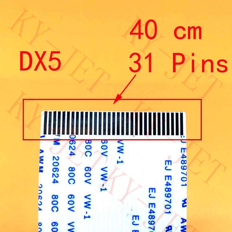 สายเคเบิลหัวพิมพ์ 31 พิน 10 ชิ - Printhead Dx5 Epson บทวิจารณ์และราคา